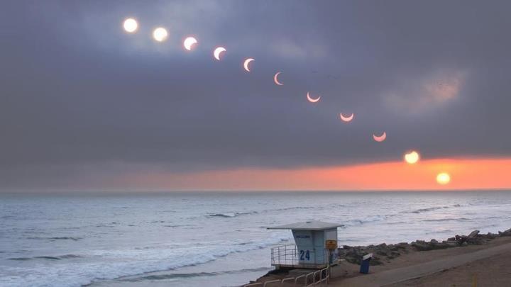 the solar eclipse!
