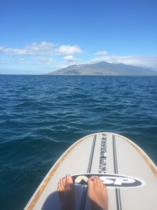 Not calm as yesterday....